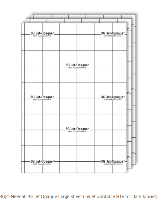 3GJO 11x17 Printable Sheet