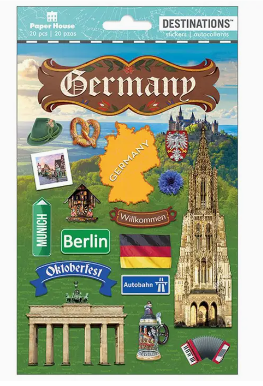 Germany Sticker Set