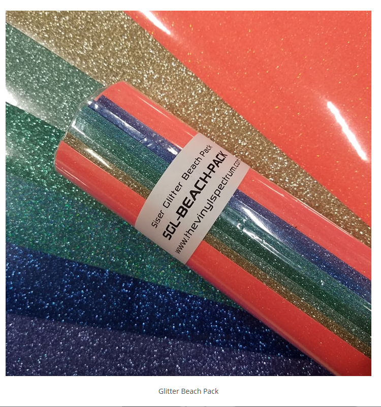 Siser Glitter Variety Packs