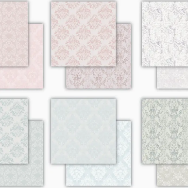 6x6 Baroque Paper Pad
