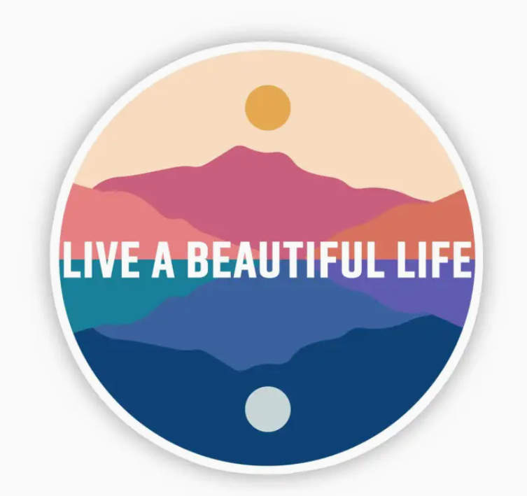 Live a Beautiful Life Decal