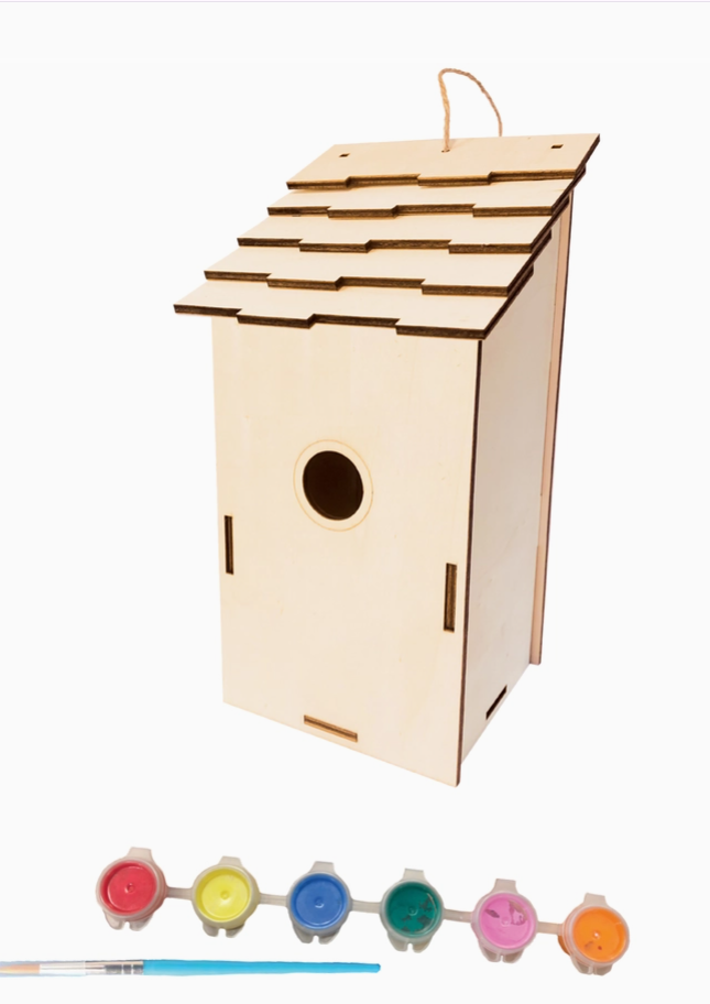 Build and Paint Your Own Birdhouse
