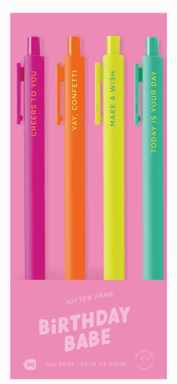 Jotter Pens - Birthday Babe