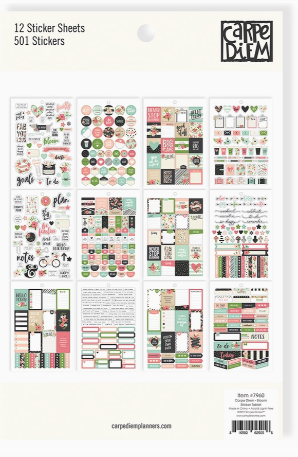 Bloom Stickers