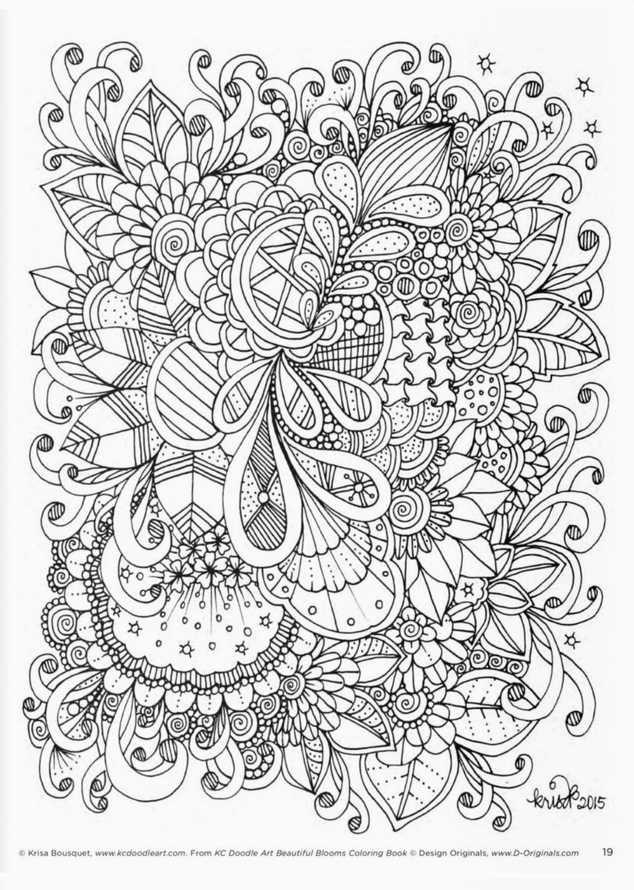 Beautiful Blooms Coloring Book