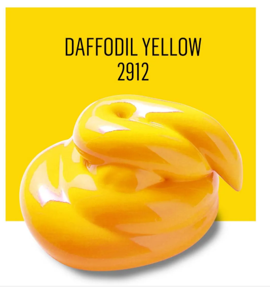 Acrylic Multi-Surface Satin Paint - 2912 Daffodil Yellow