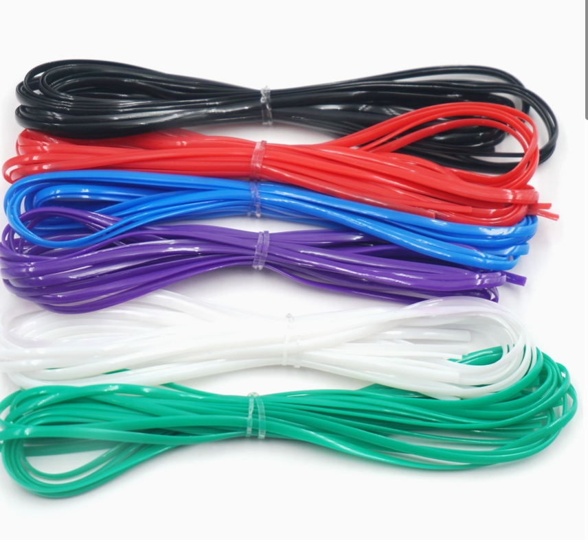 Dark Colors Plastic Craft Cord