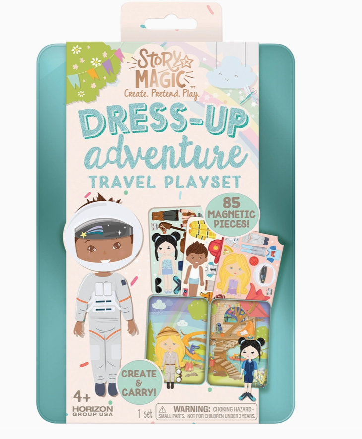 Dress-Up Adventure Travel Playset