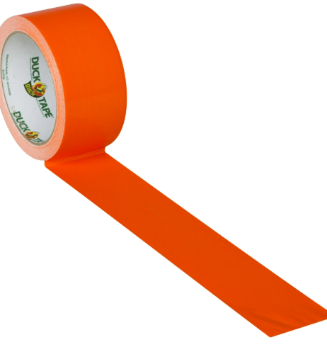 Neon Orange Duct Tape