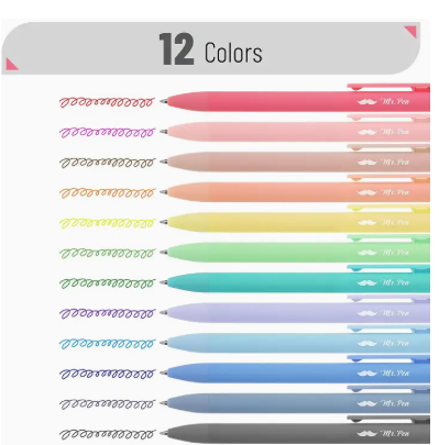 Quick Dry Gel Pens