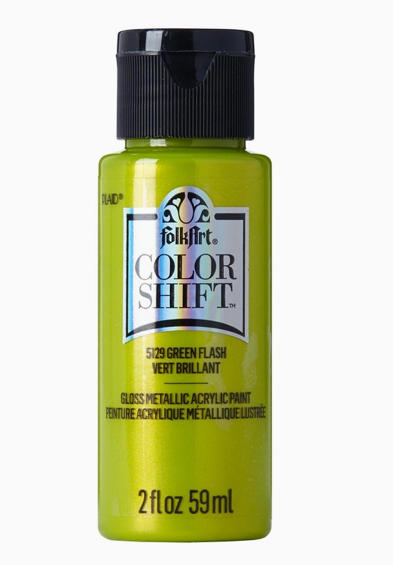 Acrylic Color Shift Paint - 5129 Green Flash