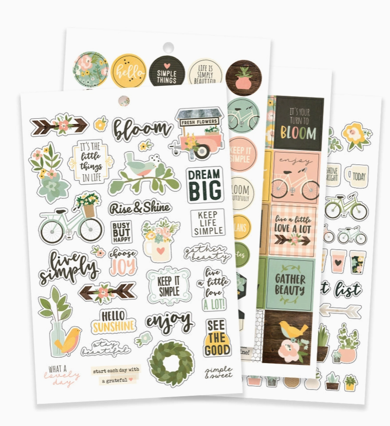 Live Simply Stickers