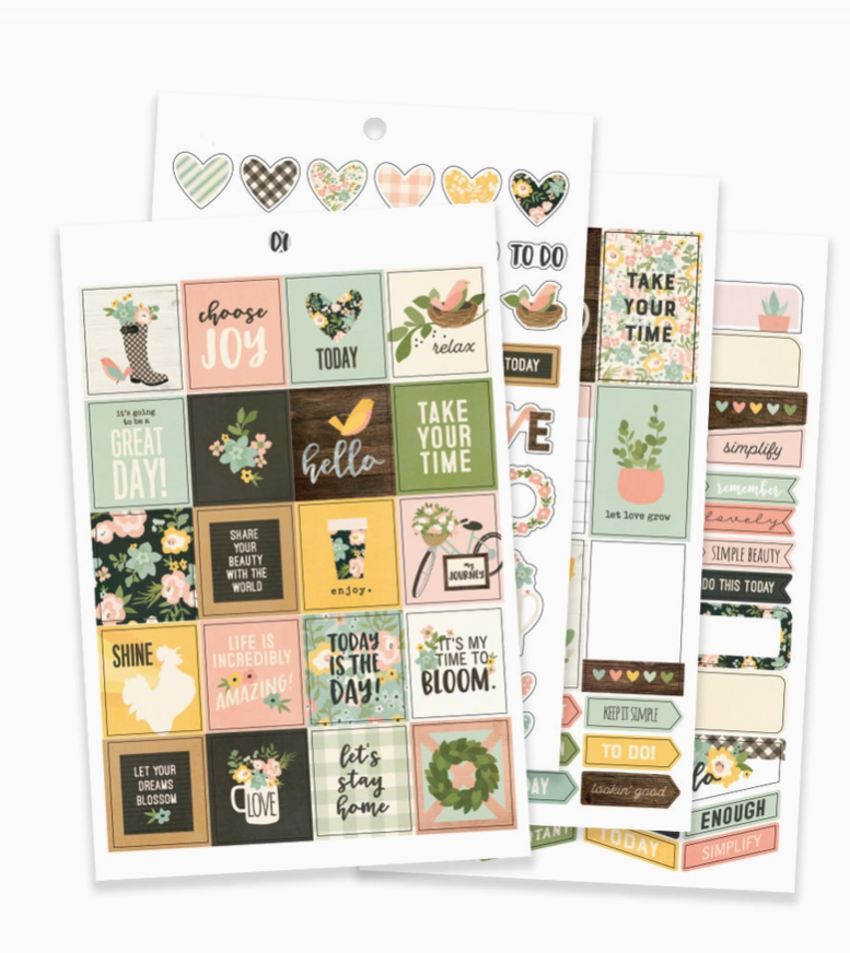 Live Simply Stickers