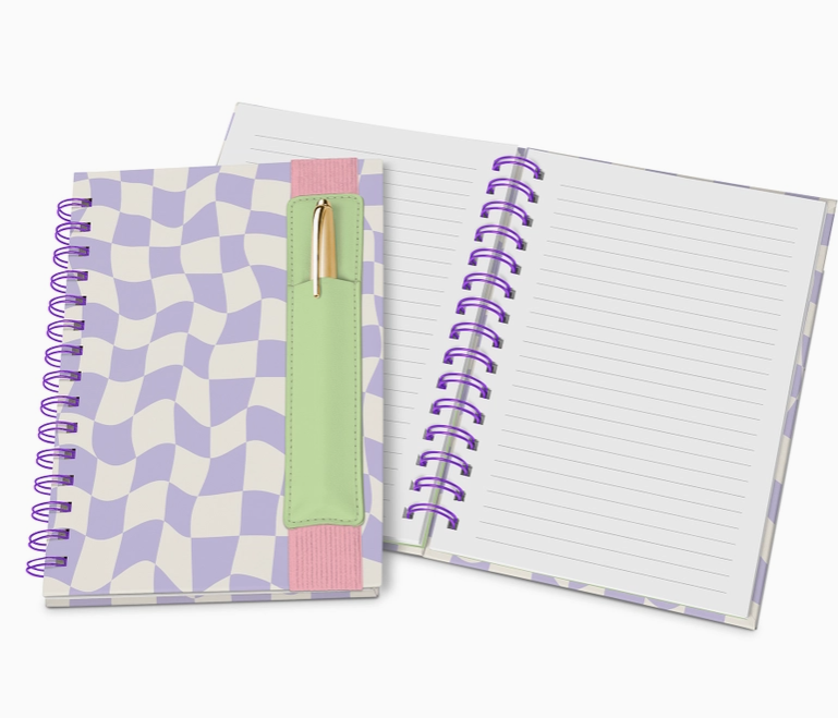 A Mirage of Thoughts Notebook with Pen Pocket