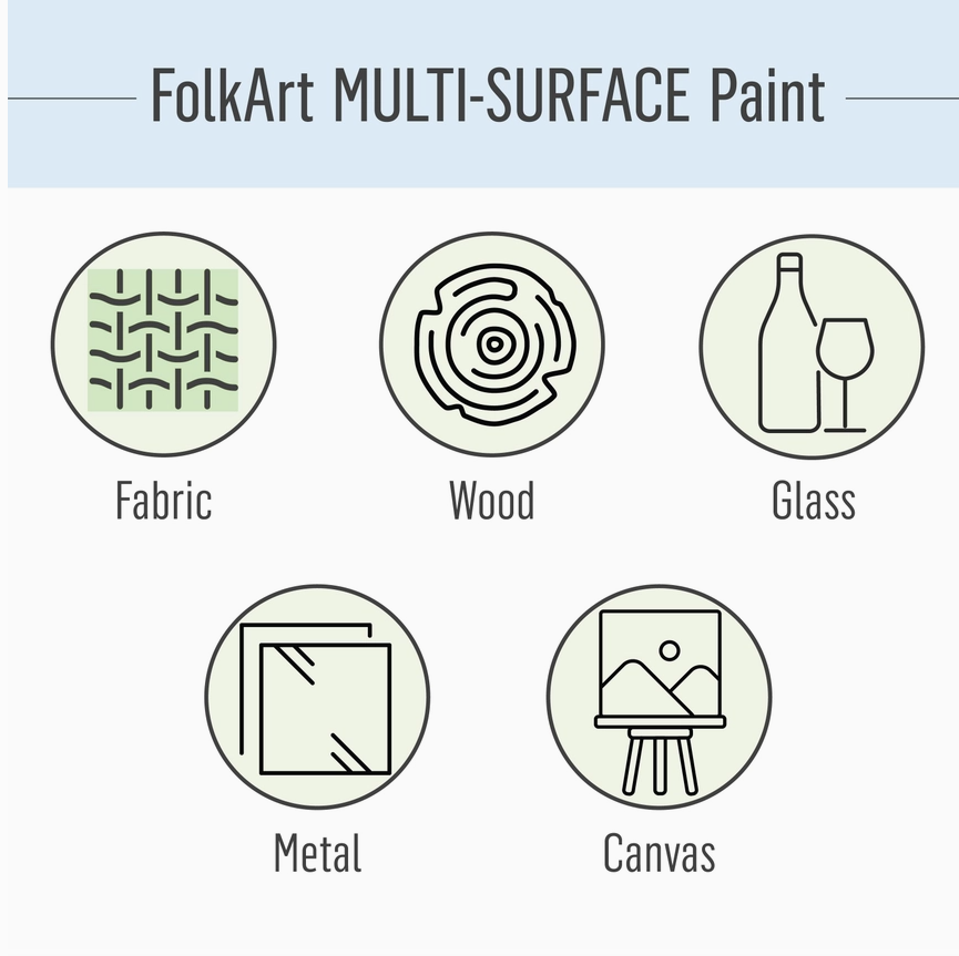 Acrylic Multi-Surface Satin Paint - 2894 Wicker White