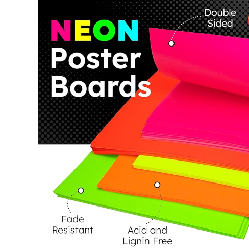 Neon Poster Board