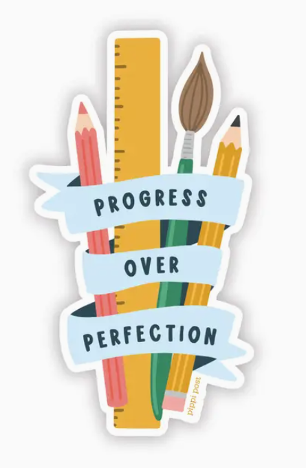Progress Over Perfection Decal