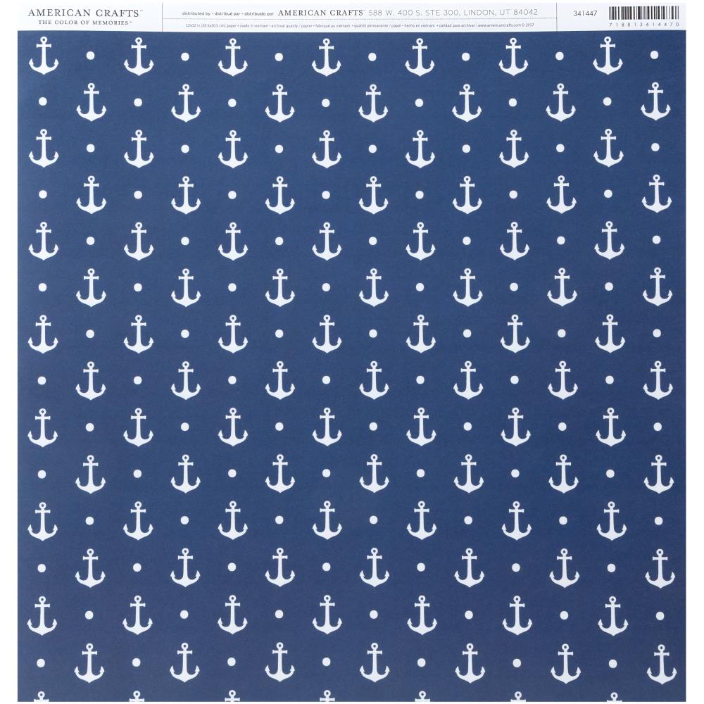 Scrapbook Paper - Anchors