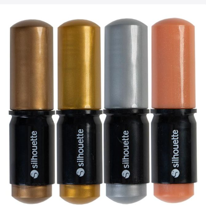 Silhouette 4 pc Sketch Pens - Metallic Set