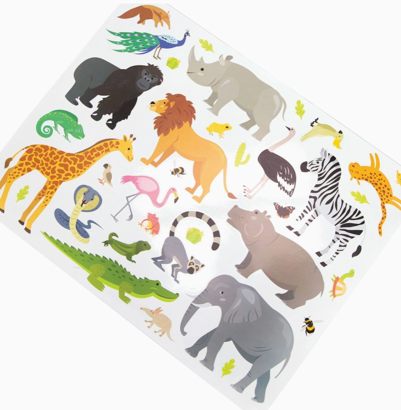 Wild for Animals Sticker Book