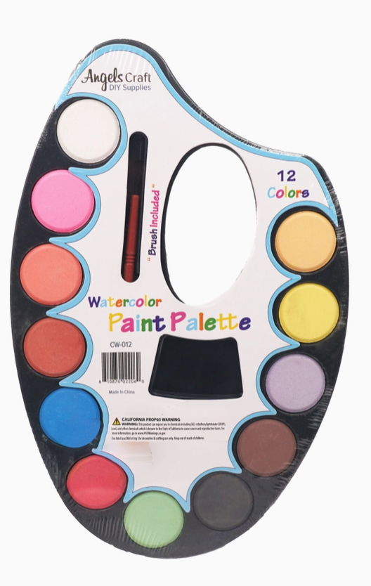 Watercolor Paint Palette
