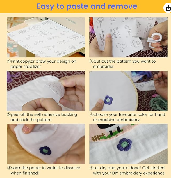 Sticky Water Soluble Paper Stabilizer