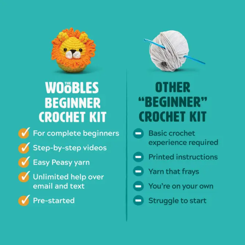 Bjorn the Narwhal Beginner Crochet Kit