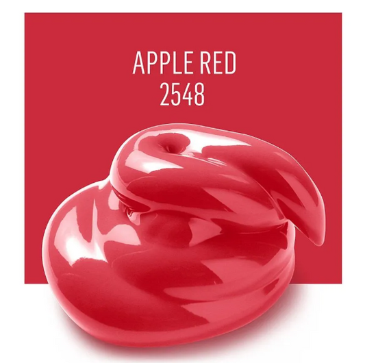 Acrylic Matte Paint - 2548 Apple Red