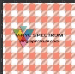 Printed Matte Adhesive Vinyl - BUFFALO PLAID