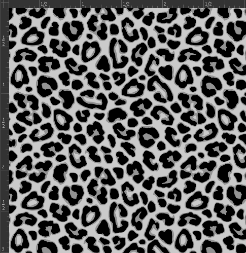 Printed Gloss Adhesive Vinyl  - LEOPARD