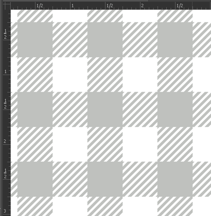Printed Gloss Adhesive Vinyl - BUFFALO PLAID