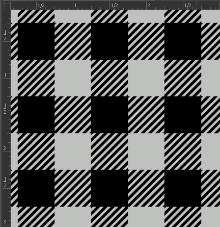 Printed Gloss Adhesive Vinyl - BUFFALO PLAID