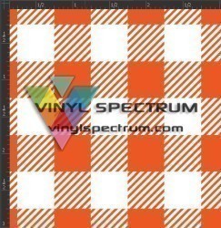 Printed Matte Adhesive Vinyl - BUFFALO PLAID