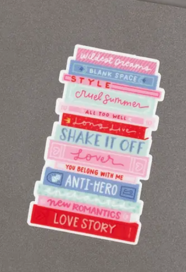 Book Tour Decal