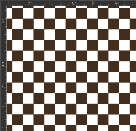 Printed Gloss Adhesive Vinyl - CHECKERBOARD