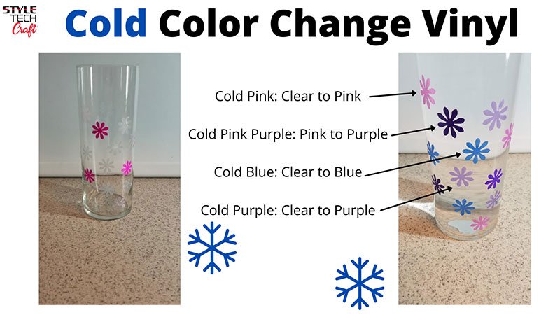 StyleTech Color Changing Adhesive Vinyl