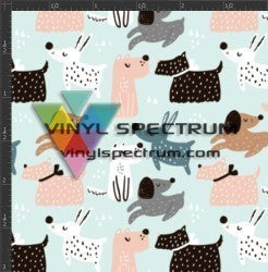 Printed Matte Adhesive Vinyl - ANIMAL