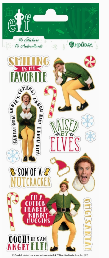 Elf Sticker Sheet