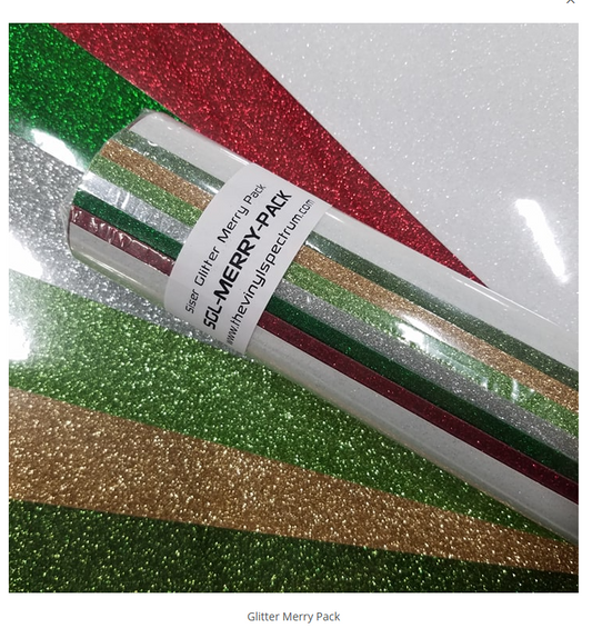 Siser Glitter Variety Packs