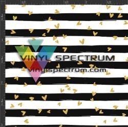 Printed Matte Adhesive Vinyl - STRIPES