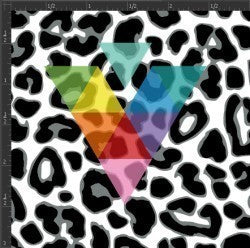 Printed Matte Adhesive Vinyl  - LEOPARD