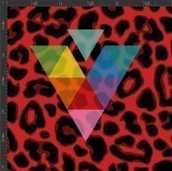 Printed Matte Adhesive Vinyl  - LEOPARD