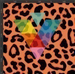 Printed Matte Adhesive Vinyl  - LEOPARD