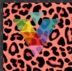 Printed Matte Adhesive Vinyl  - LEOPARD