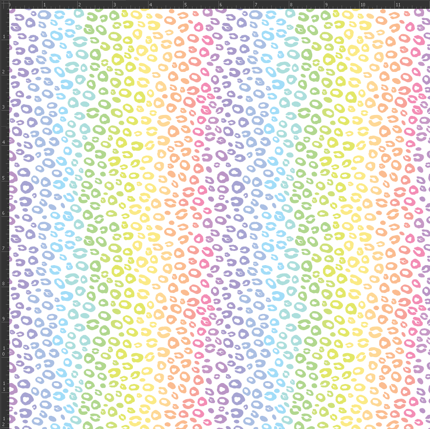 Printed Gloss Adhesive Vinyl  - LEOPARD