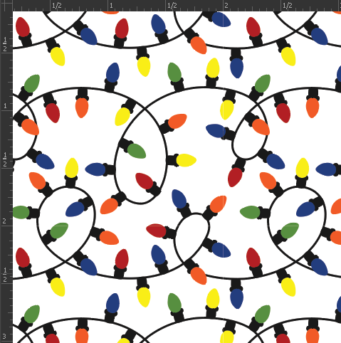Printed Gloss Adhesive Vinyl - HOLIDAY