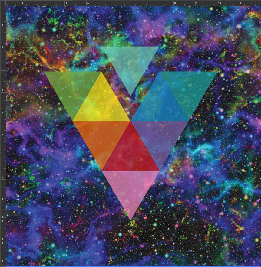 Printed Matte Adhesive Vinyl - ABSTRACT