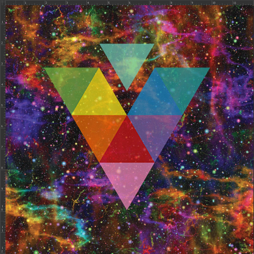 Printed Matte Adhesive Vinyl - ABSTRACT