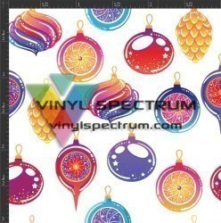 Printed Matte Adhesive Vinyl - HOLIDAY