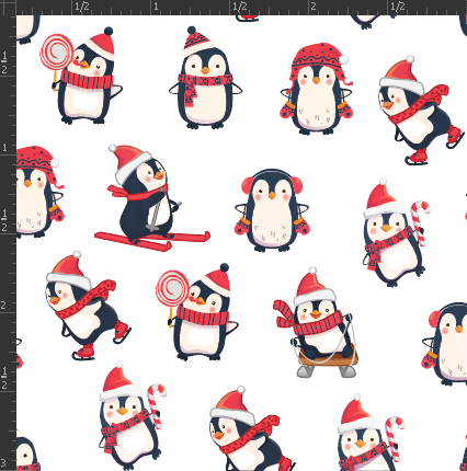 Printed Gloss Adhesive Vinyl - HOLIDAY